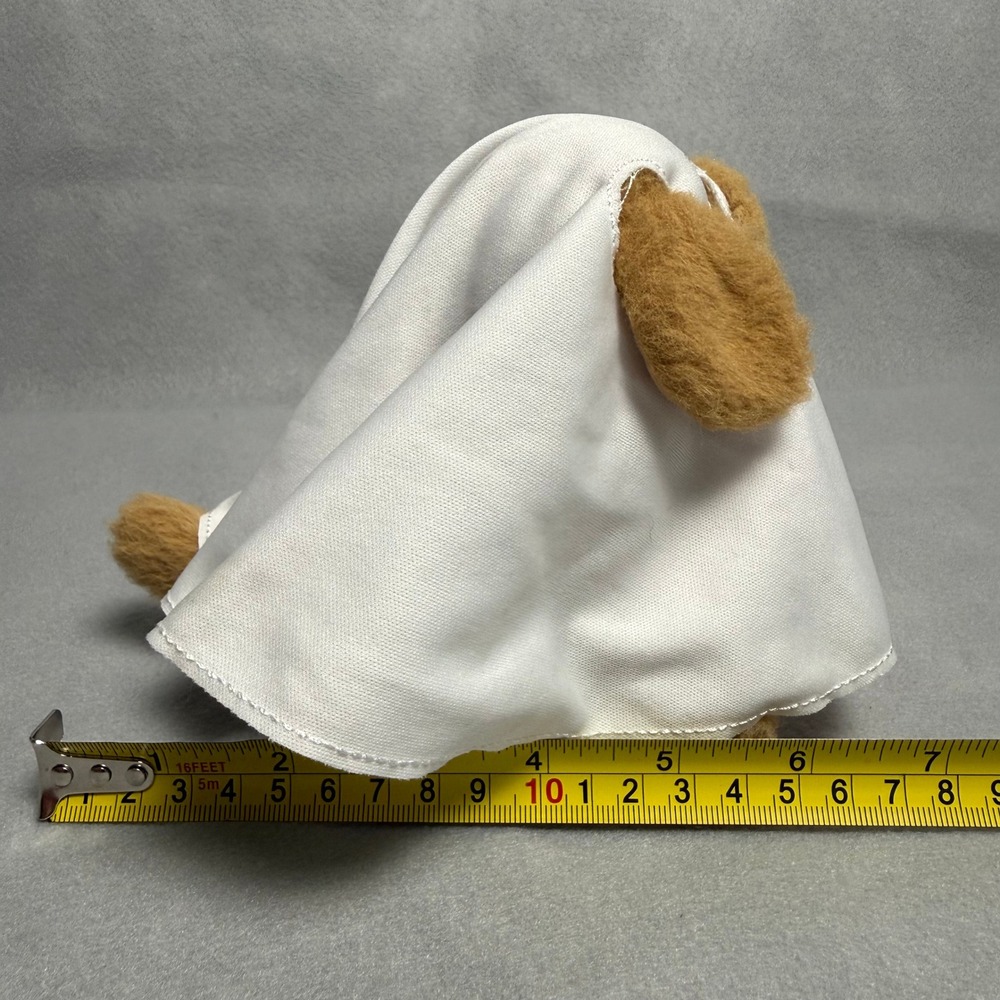Douglas Cuddle Toys Halloween Ghost Dog Plush Trick or Treat Bag Tan Puppy - Picture 6 of 11